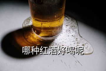 哪種紅酒好喝呢