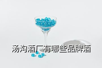 湯溝酒廠有哪些品牌酒