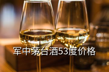 軍中茅臺酒53度價(jià)格