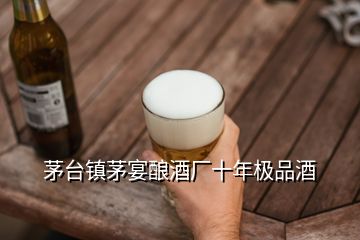 茅臺(tái)鎮(zhèn)茅宴釀酒廠十年極品酒