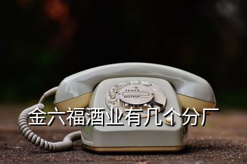 金六福酒業(yè)有幾個分廠