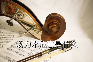 湯力水危害是什么