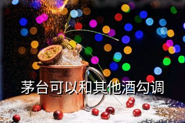 茅臺可以和其他酒勾調(diào)