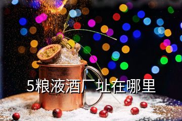 5糧液酒廠址在哪里