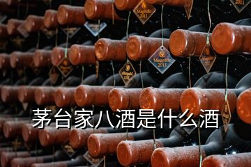 茅臺家八酒是什么酒