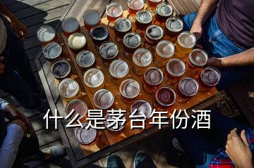 什么是茅臺(tái)年份酒