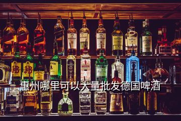 惠州哪里可以大量批發(fā)德國啤酒