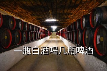 一瓶白酒喝幾瓶啤酒