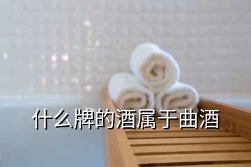 什么牌的酒屬于曲酒