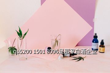 qs5200 1501 8096是那家白酒企業(yè)