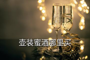 壺裝蜜酒哪里買