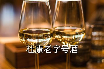 杜康老字號(hào)酒