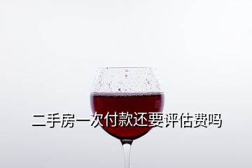 二手房一次付款還要評估費嗎