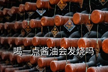 喝一點醬油會發(fā)燒嗎