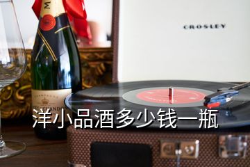 洋小品酒多少錢一瓶