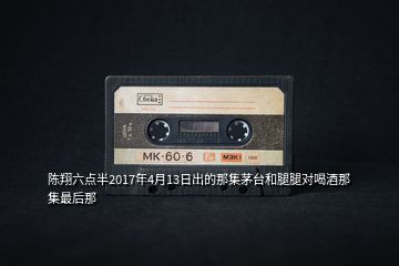 陳翔六點(diǎn)半2017年4月13日出的那集茅臺(tái)和腿腿對(duì)喝酒那集最后那