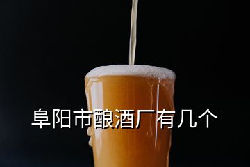 阜陽市釀酒廠有幾個(gè)