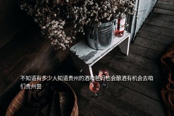 不知道有多少人知道貴州的酒咱爸媽也會(huì)釀酒有機(jī)會(huì)去咱們貴州嘗