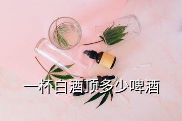 一杯白酒頂多少啤酒