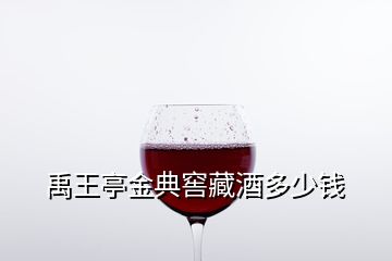 禹王亭金典窖藏酒多少錢