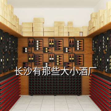 長(zhǎng)沙有那些大小酒廠