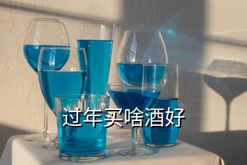 過年買啥酒好