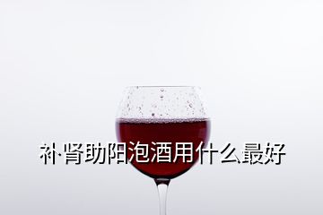 補(bǔ)腎助陽泡酒用什么最好