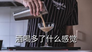 酒喝多了什么感覺(jué)