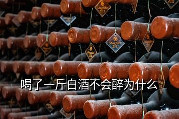 喝了一斤白酒不會(huì)醉為什么