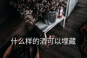 什么樣的酒可以埋藏