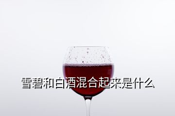 雪碧和白酒混合起來是什么