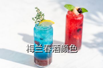 梅蘭春酒顏色