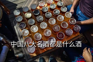 中國八大名酒都是什么酒