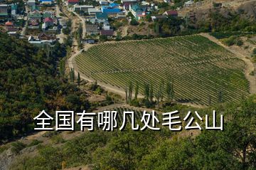 全國有哪幾處毛公山