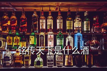 銘傳天下是什么酒