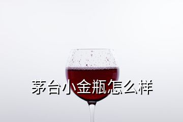 茅臺小金瓶怎么樣