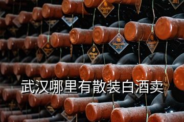 武漢哪里有散裝白酒賣