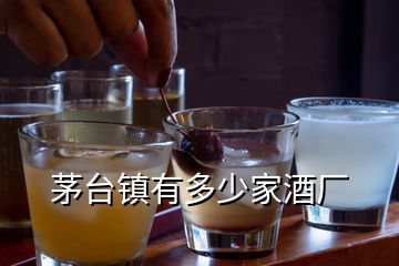 茅臺(tái)鎮(zhèn)有多少家酒廠