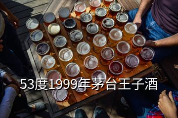 53度1999年茅臺(tái)王子酒