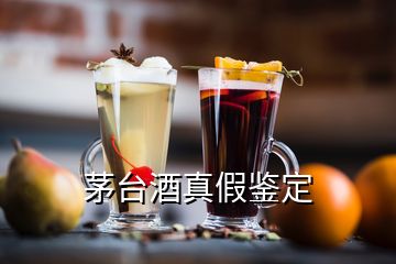 茅臺酒真假鑒定