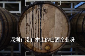 深圳有沒(méi)有本土的白酒企業(yè)呀