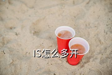 IS怎么多開