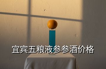 宜賓五糧液參參酒價格