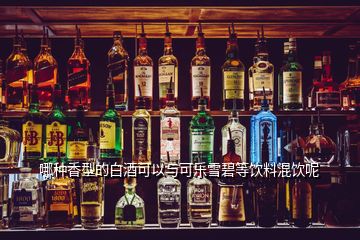 哪種香型的白酒可以與可樂雪碧等飲料混飲呢