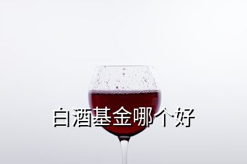 白酒基金哪個好