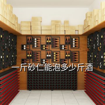 一斤砂仁能泡多少斤酒