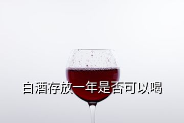 白酒存放一年是否可以喝