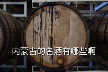 內(nèi)蒙古的名酒有哪些啊