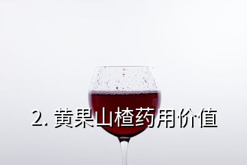2. 黃果山楂藥用價(jià)值