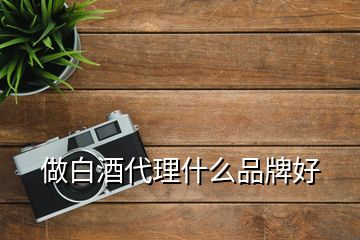 做白酒代理什么品牌好